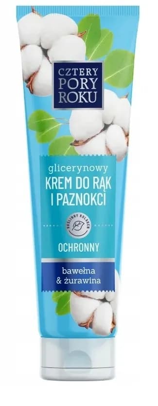 Krem do rąk CZTERY PORY ROKU 130ml GLICERYNA-BAWEŁNA