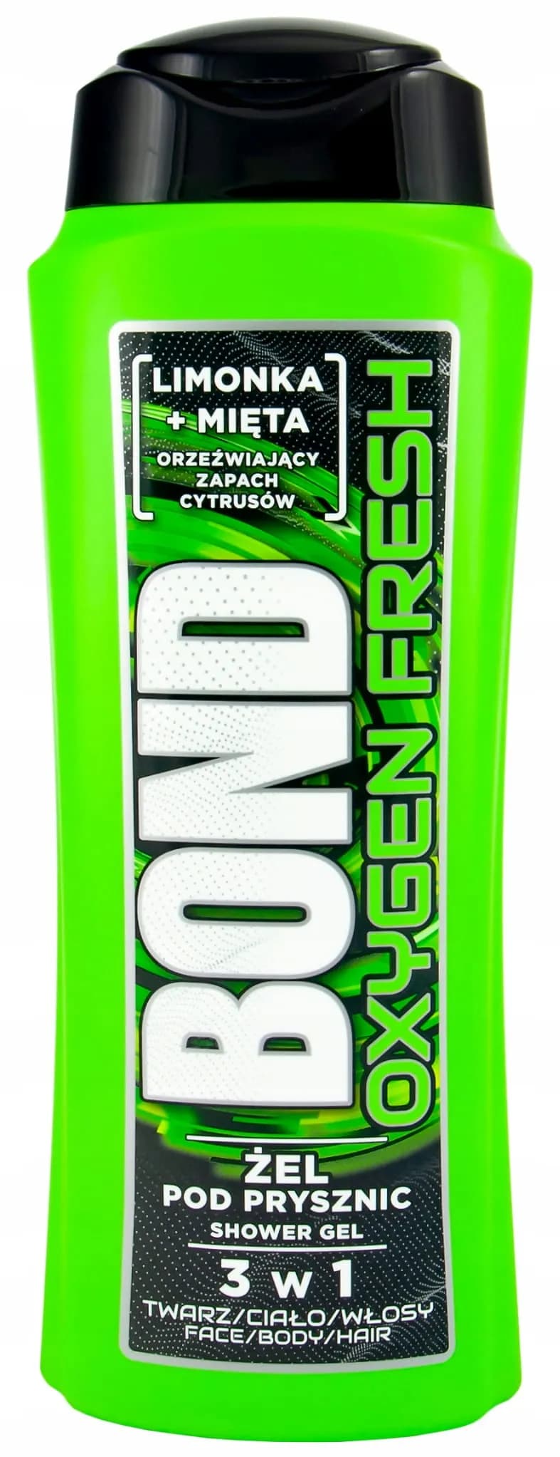 Żel pod prysznic BOND Oxygen Fresh 3w1 400ml
