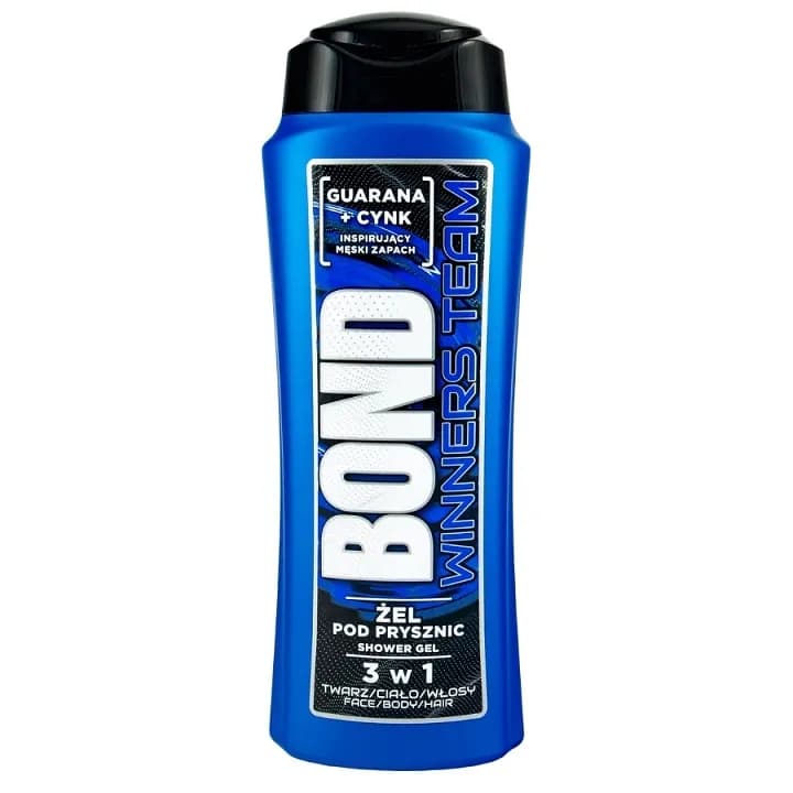 Żel pod prysznic BOND Winners Team 3w1 400ml