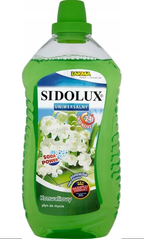 Płyn czyszczący SIDOLUX 1L KONWALIOWY ZIELONY