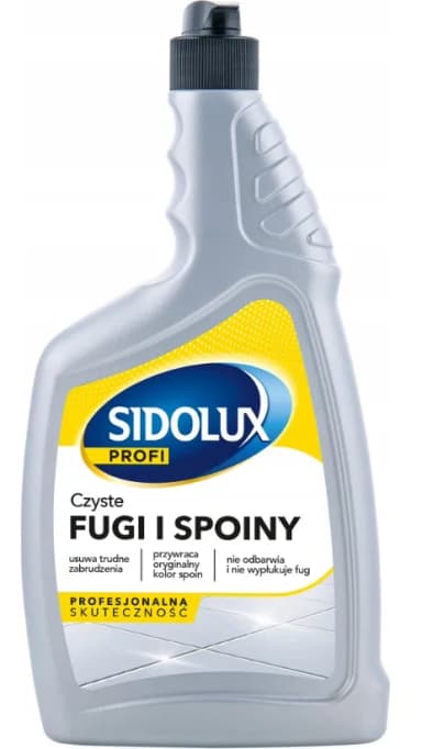 Płyn do czyszczenia SIDOLUX PROFI 750ml DO FUG I SPOIN TIGER srebrny Płyn do czyszczenia SIDOLUX PROFI 750ml DO FUG I SPOIN TIGER srebrny