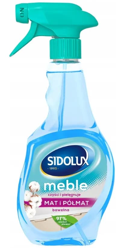 MEBLE SPRAY SIDOLUX 500ml DO MEBLI MATOWYCH