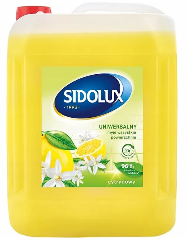Płyn do czyszczenia SIDOLUX 5L CYTRYNA