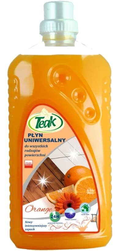 Płyn do czyszczenia TEAK 1L ORANGE pomarańczowy