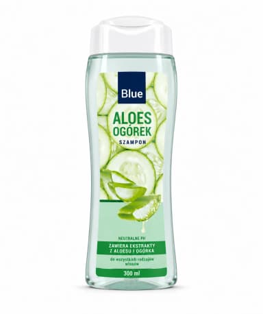 Szampon do włosów BLUE Ogórek I Aloes 300ml Szampon do włosów BLUE Ogórek I Aloes 300ml