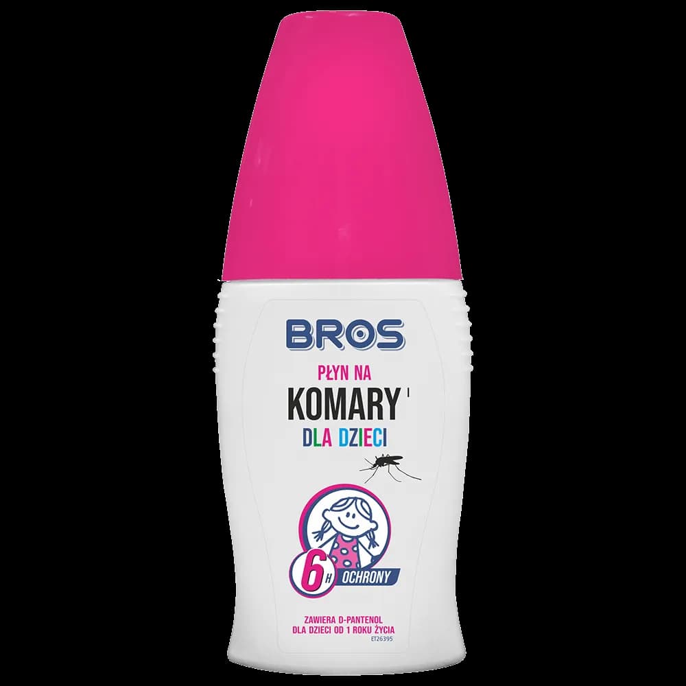 BROS Płyn na komary DLA DZIECI 50 ml BROS Płyn na komary DLA DZIECI 50 ml