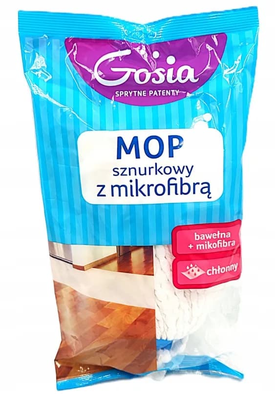 AGD MOP GOSIA MIKROFIBRA ZAPAS sznurkowy AGD MOP GOSIA MIKROFIBRA ZAPAS sznurkowy