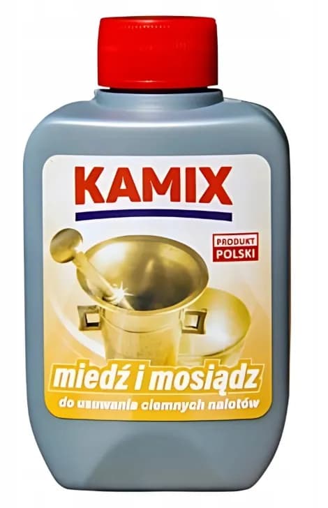 Płyn czyszczący KAMIX 125ml MIEDŹ I MOSIĄDZ