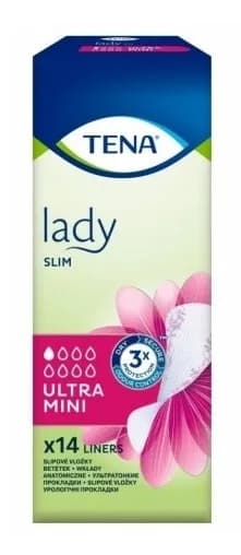 Wkładki specjalistyczne TENA LADY SLIM ULTRA MINI 14 SZTUK Wkładki specjalistyczne TENA LADY SLIM ULTRA MINI 14 SZTUK