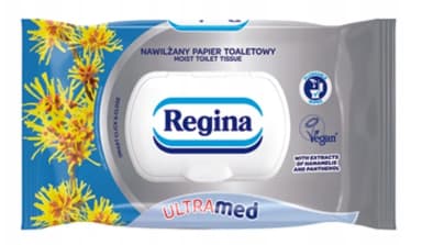 Papier nawilżany REGINA "42szt ULTRA MED Papier nawilżany REGINA "42szt ULTRA MED
