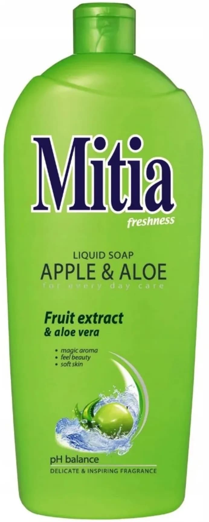 Mydło w płynie 1000ml MITIA Apple&Aloe - zapas