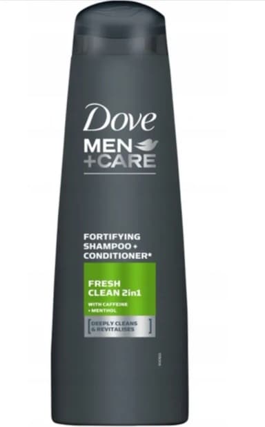 Szampon do włosów DOVE Men+Care Fresh Clean Z Odżywką 400ml Szampon do włosów DOVE Men+Care Fresh Clean Z Odżywką 400ml