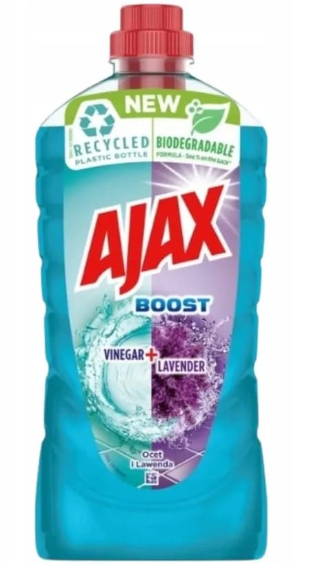 Płyn czyszczący AJAX 1L BOOST OCET LAWENDA