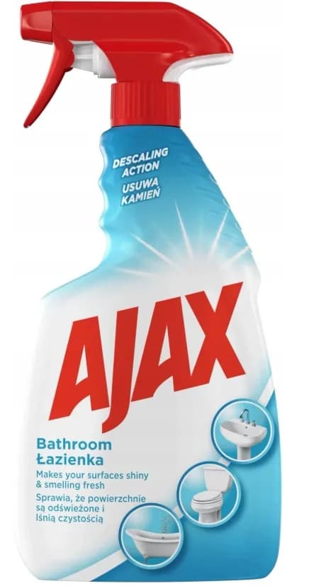 Płyn czyszczący AJAX 750ml DO ŁAZIENKI spray
