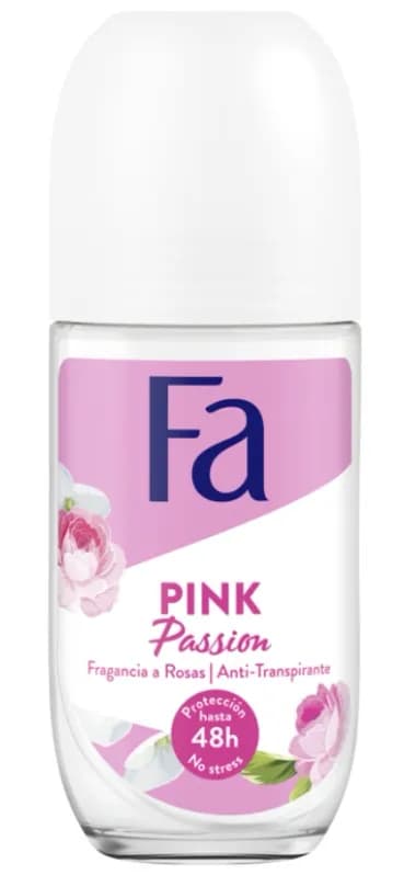Antyperspirant FA 50ml ROLL-ON WOMEN PINK PASSION Antyperspirant FA 50ml ROLL-ON WOMEN PINK PASSION