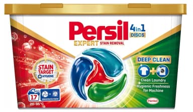 Kapsułki do prania PERSIL" 17 PRAŃ EXPERT STAIN REMOVAL 4w1 disc pudeło Kapsułki do prania PERSIL" 17 PRAŃ EXPERT STAIN REMOVAL 4w1 disc pudeło