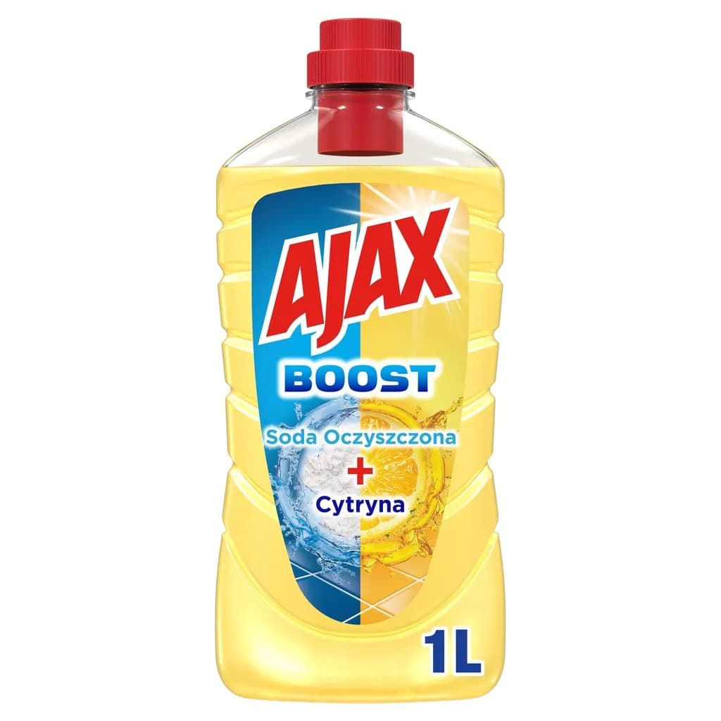 Płyn do czyszczenia AJAX BOOST SODA I CYTRYNA 1 L