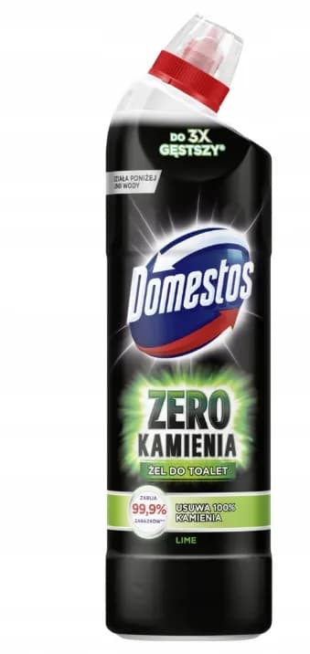Płyn do WC DOMESTOS ZERO KAMIENIA 750ML Lime