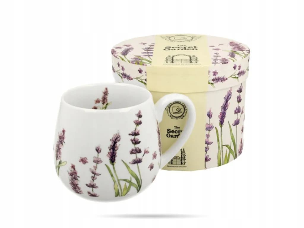 Kubek porcelanowy baryłka DUO 430 ml CLASSIC LAVENDER