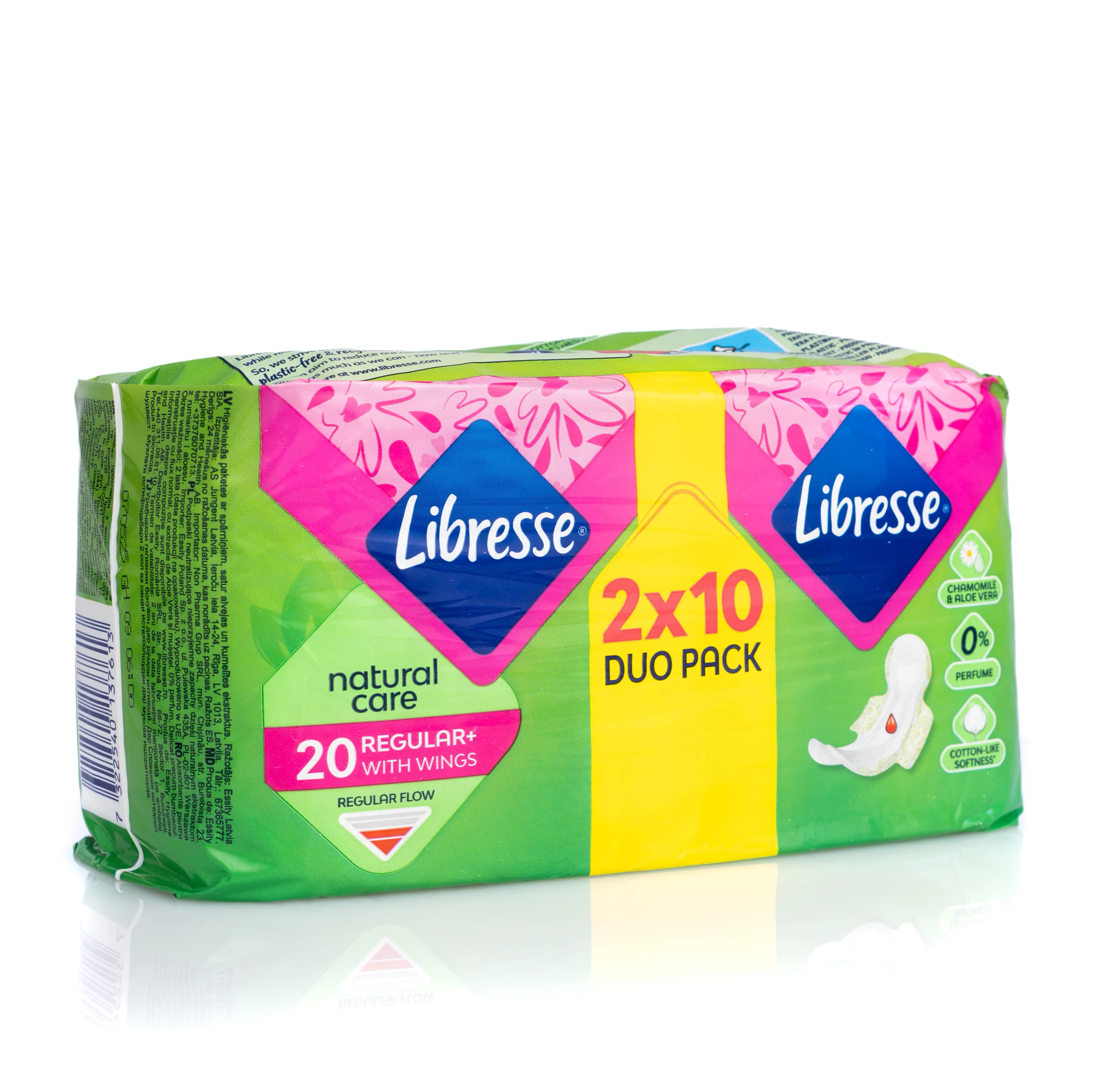 Libresse podpaski duo 2 x 10 natural care ultra normal sca 9900 – zdjęcie produktu 2