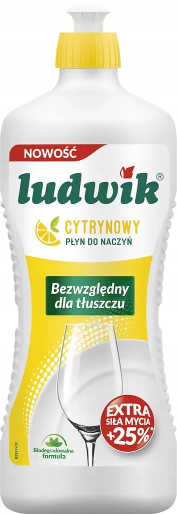 Płyn do mycia naczyń LUDWIK CYTRYNA 900g