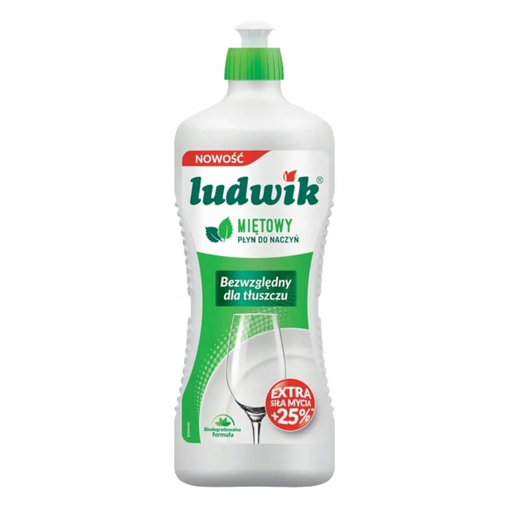 Płyn do mycia naczyń LUDWIK MIĘTA 900g