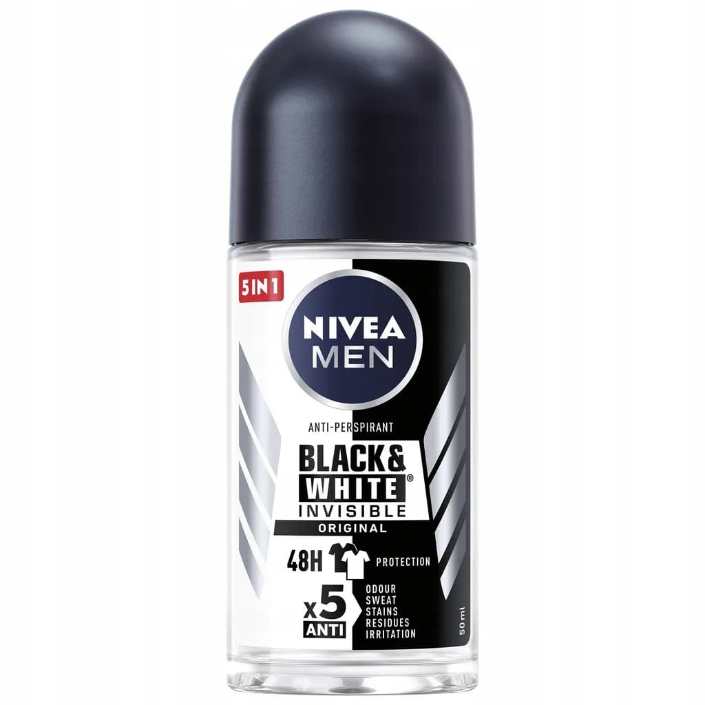 NIVEA Men Black&White Invisible Original dezodorant w kulce 50ml