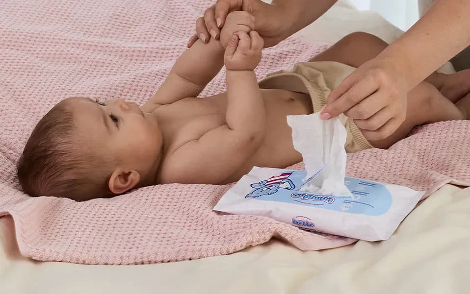 Bambino chusteczki nawilżające dla niemowląt hipoalergiczne 63 szt. – zdjęcie produktu 2