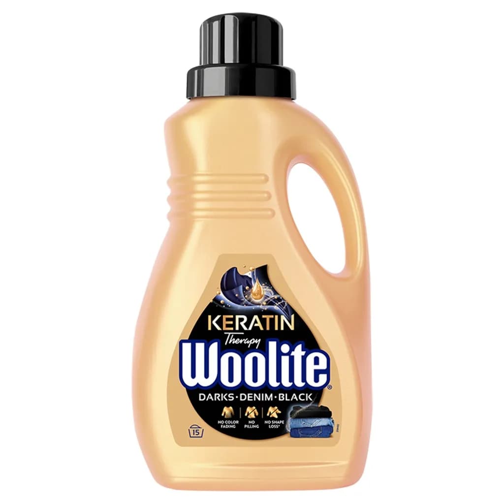 Płyn do prania WOOLITE PERŁA 0,9l Do Czarnych Tkanin Z Keratyną