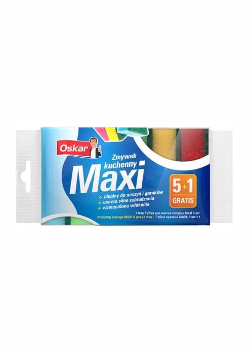 ZMYWAK DO NACZYŃ OSKAR MAXI 5 + 1 GRATIS